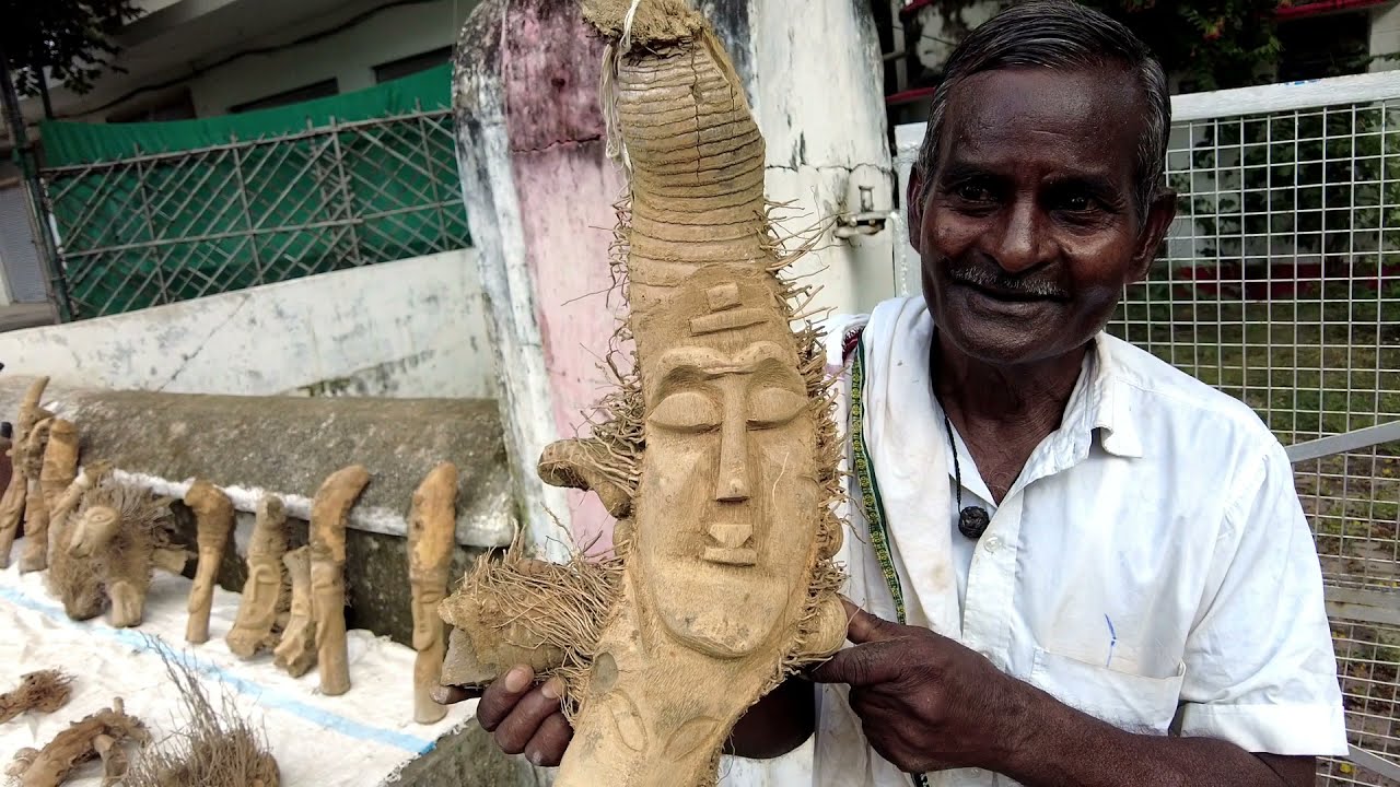 Hand Crafted Wood Sculpture Artist || Art & Culture Documentary || Khajuraho Madhya Pradesh India