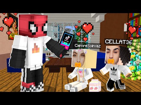 FAKİR TİKTOKER SAHİPLENDİ! 👨‍🎤 - Minecraft