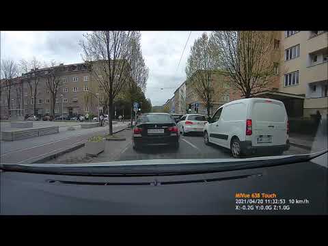 Driving in centre of Maribor (2021)