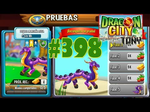 Dragon City "Capítulo 398 - Prueba: Dragón Montaña Rusa" por Tony