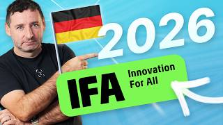 Top novinky prvního dne IFA Berlin 2026 (Alisczech vol. 1375)