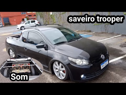 saveiro Trooper ano 2010 com suspensão ar.😍😍😍
