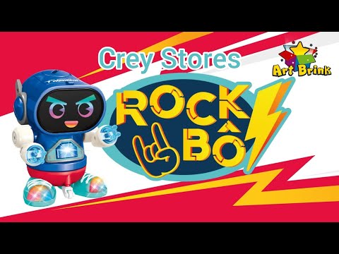 Robô Rock Bô - ART BRINK - CREY STORES