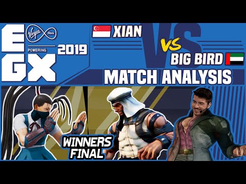 SFV AE Match Analysis: EGX 2019 Top 8 WINNERS FINAL - Xian vs. Big Bird