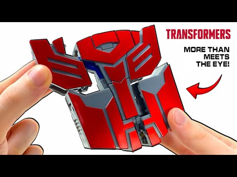 An AUTOBOT Symbol That TRANSFORMS Into OPTIMUS PRIME! Transformers ICONS Voyager Class REVIEW!