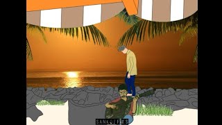 Download lagu Story wa animasi || sunset pantai mp3