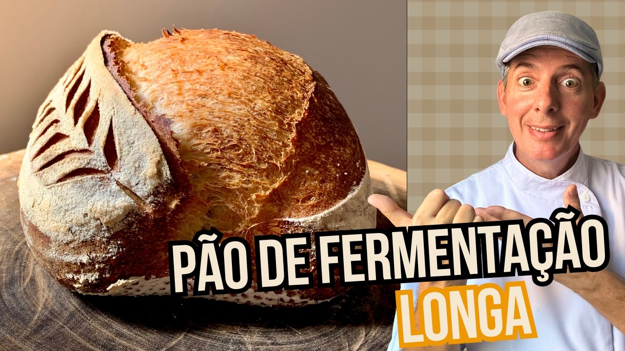 Pão com Fermento Natural !!! Receita Simples !!! Sem mistérios !!!