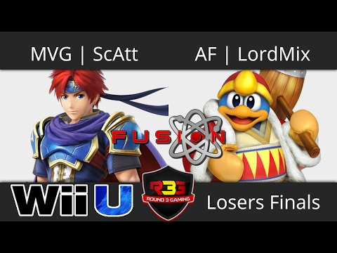 Fusion 4 - MVG | ScAtt (Roy) vs AF | LordMix (De De De) - Smash 4 Losers Finals