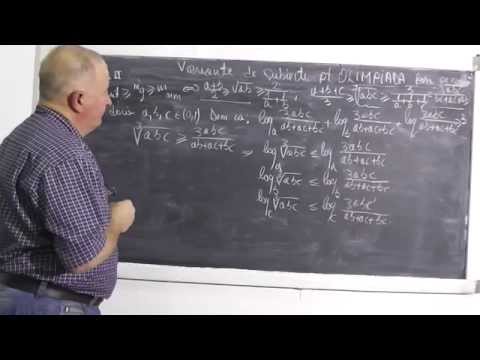 1/3 Lectia 353 - Continuam cu variante de subiecte pt OLIMPIADA - Pregatire la matematica - Clasa 10