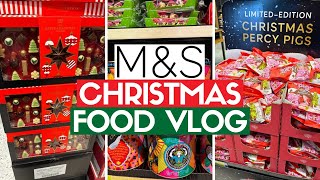 M&S FOOD VLOG | Christmas Food in M&S | The best supermarket in the UK?! | JOS ATKIN