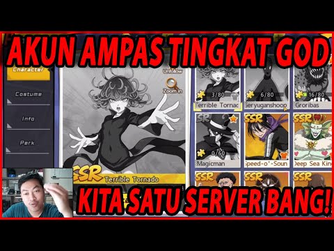 🔥🔥REVIEW AKUN PLAYER PALING AMPAS DI JAGAT OPM!!! - ONE PUNCH MAN The Strongest