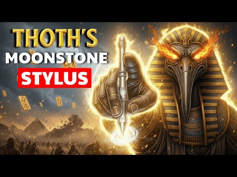 Thoth's FORBIDDEN Technology: Moonstone Stylus | Egyptian Mythology