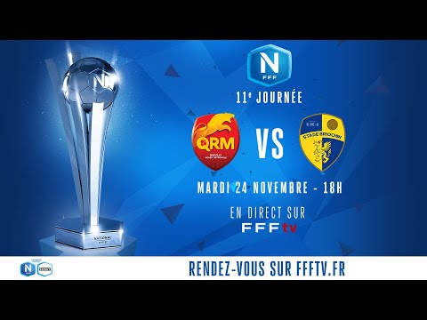 Match en retard J11 : QRM - Stade Briochin en direct sur FFFtv (18h) I National FFF 2020-2021
