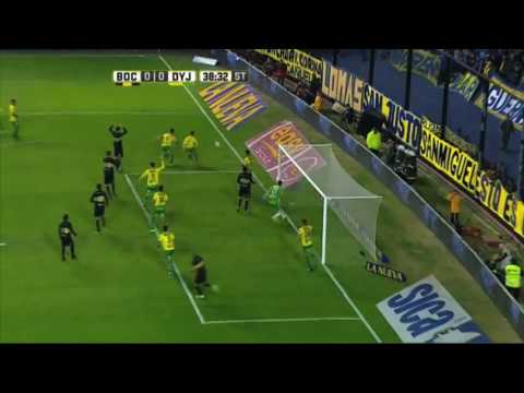 Carrizo, directo al palo. Boca 0 - Defensa 0. Fecha 16. Primera División 2016.