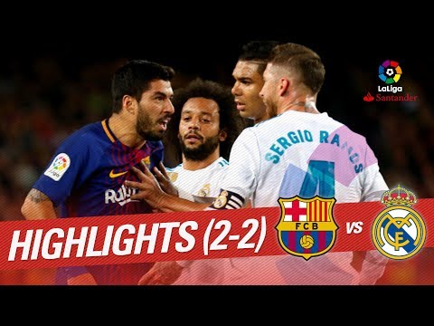 ElClásico - Resumen de FC Barcelona vs Real Madrid (2-2)