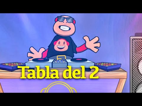 Aprende La Tabla del 2 con El Mono Sílabo. Tablas de Multiplicar. Video Educativo