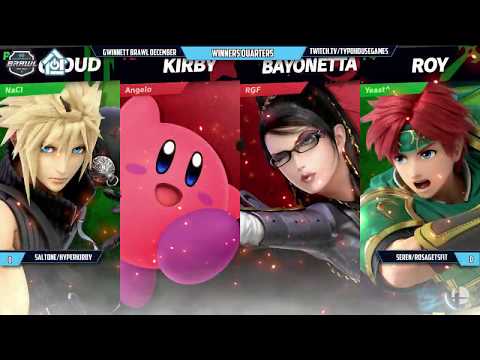 Gwinnett Brawl December 2018 - SaltOne/Hyper vs RGF/Seren - Smash Ultimate Doubles Winners Quarters
