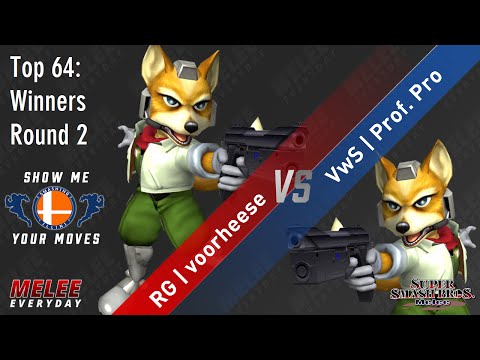 SMYM 17 - RG | voorheese (Fox) vs. VwS | Prof. Pro (Fox) - SSBM - Top 64, WR2