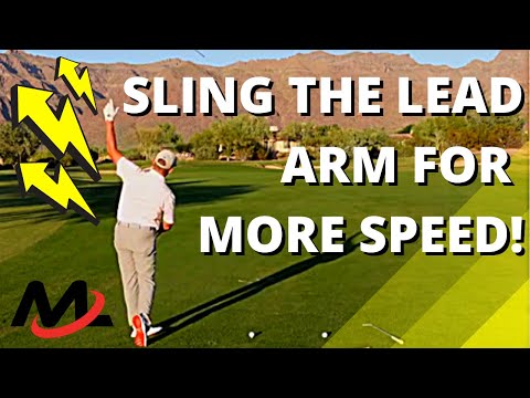 Sling The Lead Arm For More Speed and Control | Milo Lines Golf