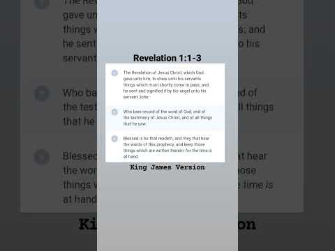 Revelation 1:1-3 📖💡