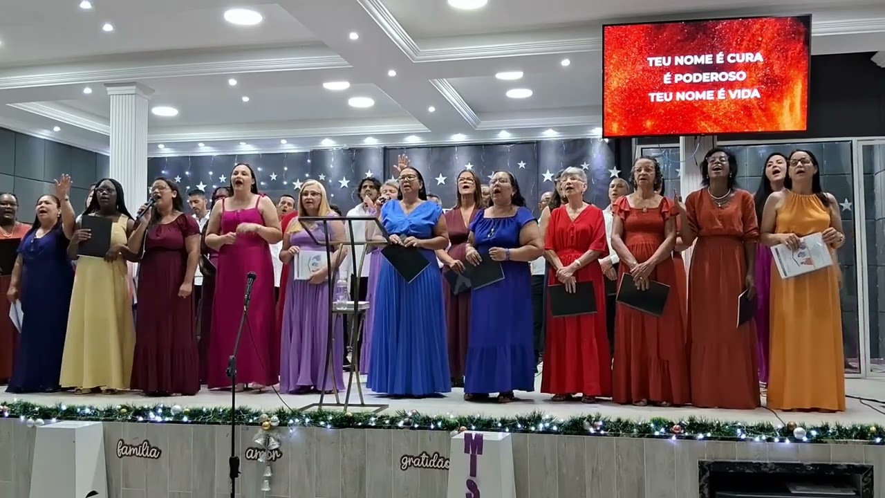 Culto de Natal | Cantata Eterno Emanuel | 22/12/2024 | SIBBand