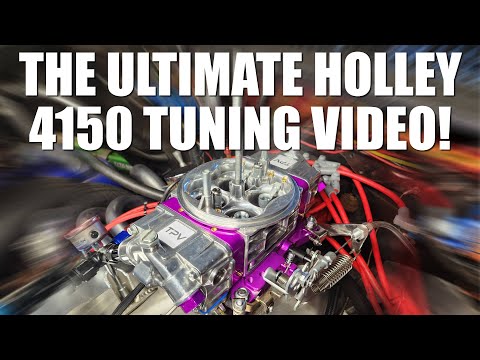 The Ultimate Holley 4150 Tuning Video! (  As easy as 1 2 3 sort of )