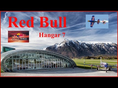 Red Bull Hangar 7  Letiště Salzburg / in 4k