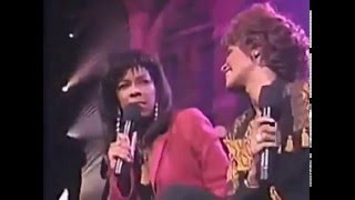 Whitney Houston &amp; Natalie Cole - Bridge Over Troubled Water - Big Break 1990 FULL VERSION