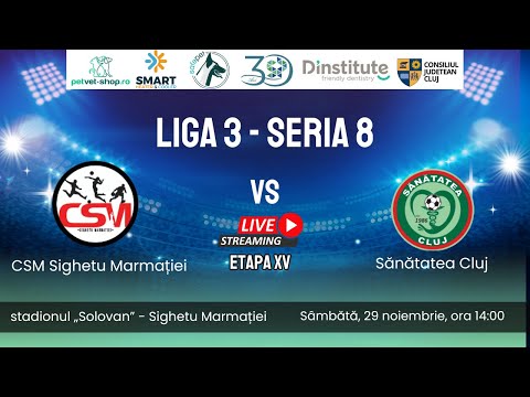 Liga 3: CSM Sighetu Marmației - Sănătatea Cluj (Etapa 15 - Seria 8)