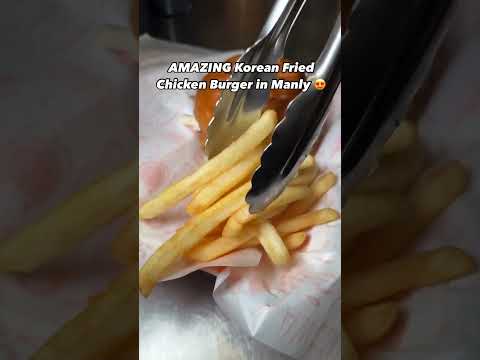 Yes Chicken's MUST-TRY Chicken Burger in Manly, Sydney!