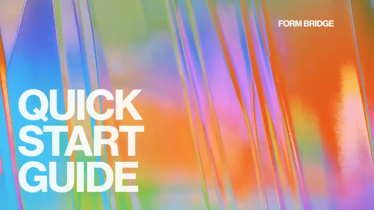 Quick Start Guide video thumbnail