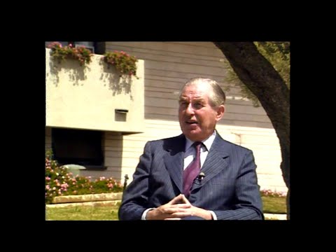President Herzog of Israel Recalls his Childhood in Ireland, 1985