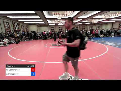 126 Kg Round Of 32 - William Dekraker, Integrity Wrestling Club Vs Julian Dawson, New Jersey 6cdb