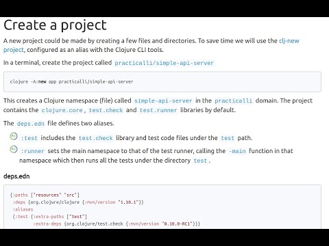 Practicalli Clojure 48 - Webapp with deps.edn and httpkit