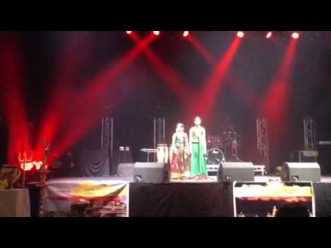 Anarghya and Ananya singing