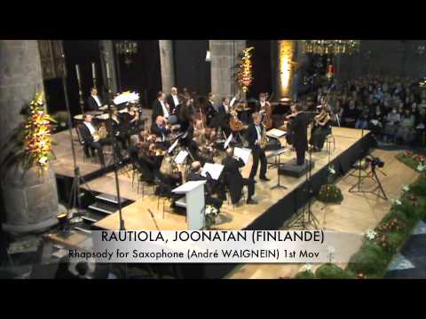 RAUTIOLA, JOONATAN (FINLANDE) Rhapsodie for Saxophone part 1.m4v