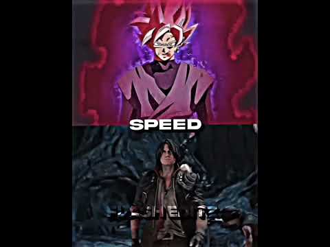 DANTE VS GOKU BLACK #dbs #dmc #shorts