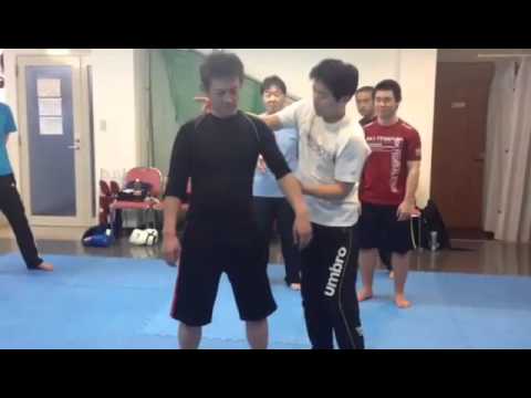 護身術　崩しの基本練習　Art of self-defense  Destroyed basis  February 9, 2016.