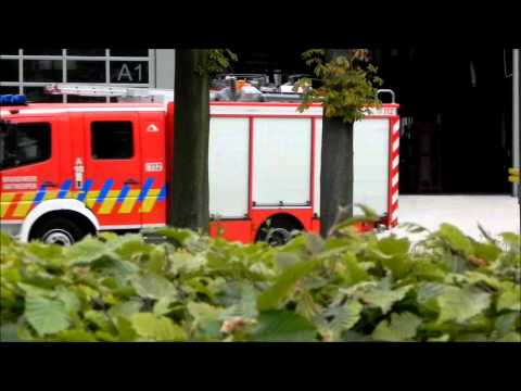 Uitruk Brandweer Antwerpen 3x