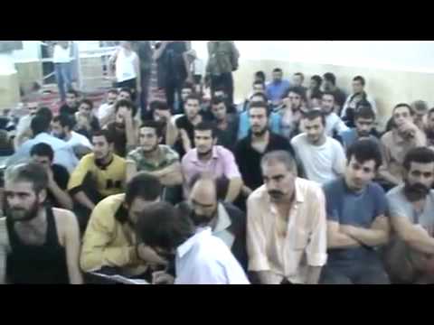 الأسرى الذي تم تحريرهم من ثكنة هنانو من قبل لواء درع الشهباء