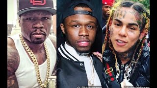 50 Cent Son Responds To Him Saying He Would Choose 6ix9ine Over Him