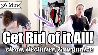 NO MORE CLUTTER! How to DECLUTTER & ORGANIZE your home