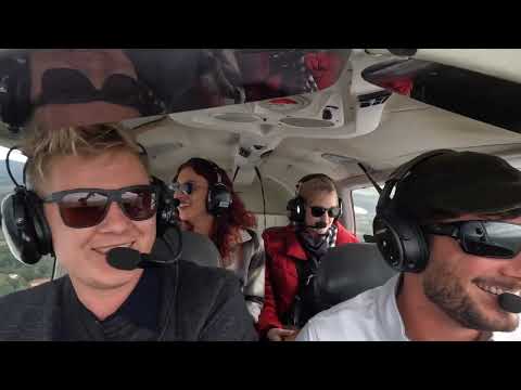 Un pilota Americano in Italia per la prima volta