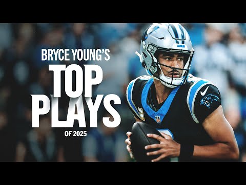 Bryce Young’s Top Plays from 2025 Season | Carolina Panthers