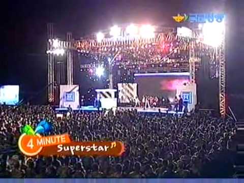 [2009.07.29] 4minute @ Army Public Broadcasting - Hot Issue & Super Star