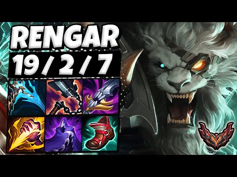 Rengar Jungle vs Graves [ OTP ] Lol Korea Grandmaster Patch 13.12 ✅