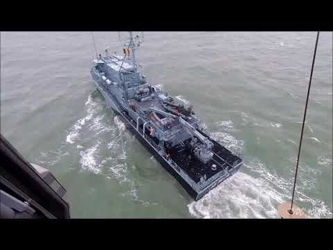 MOST : Mine Countermeasure Vessels Operational Sea Training                  "FGS Datteln" M1068