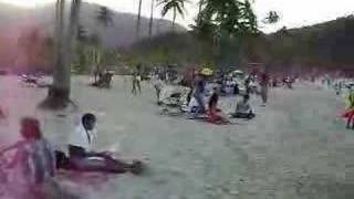 preview picture of video 'Maracas Bay Trinidad 2 Weeks Before Carnival 2008'