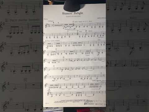 HORN QUARTET  Hunters' Delight Horn 4
