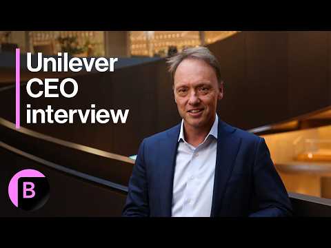 Unilever CEO on Strategy, US Tariffs, Exiting Russia, China Demand